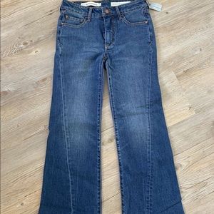 Anthropologie high rise flare jeans